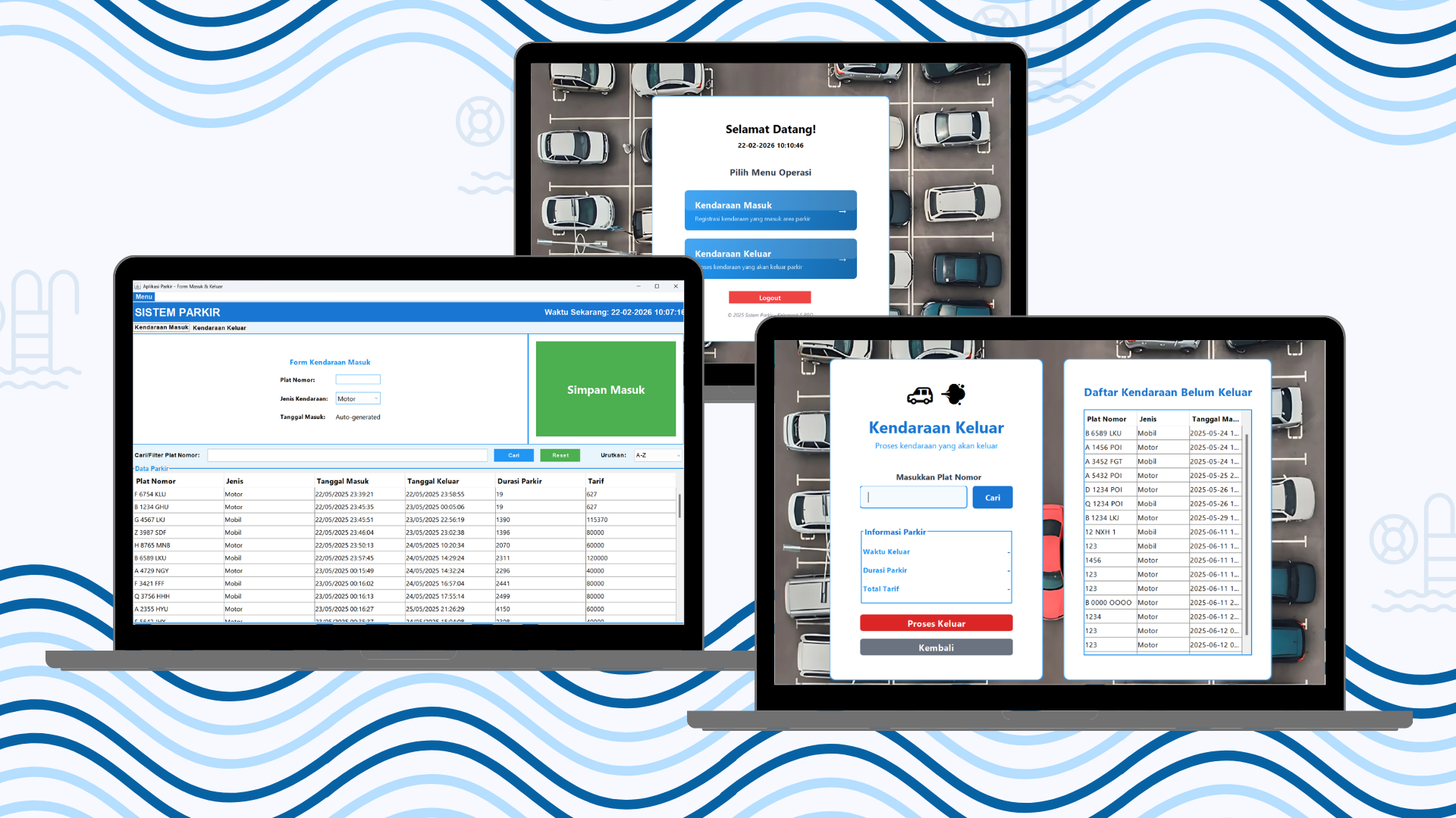Parking GUI